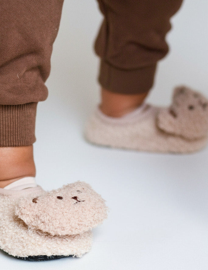 The Beige Bear Strap Slippers Cozy Crew Club Slippers mora-uk.myshopify.com the-beige-bear-strap-slippers 10off, 20off, acc, accessories, accessory, allproducts, baby, bear socks, beige, BFCM-20, BFCM-25, BFCM20, bow, china, CHRISTMAS20, clothing, daywear, kids, knee high socks, new in, nonpersonalised, PADDY10, ribbon, set, slip on, slipper, socks, WINTER20, zero