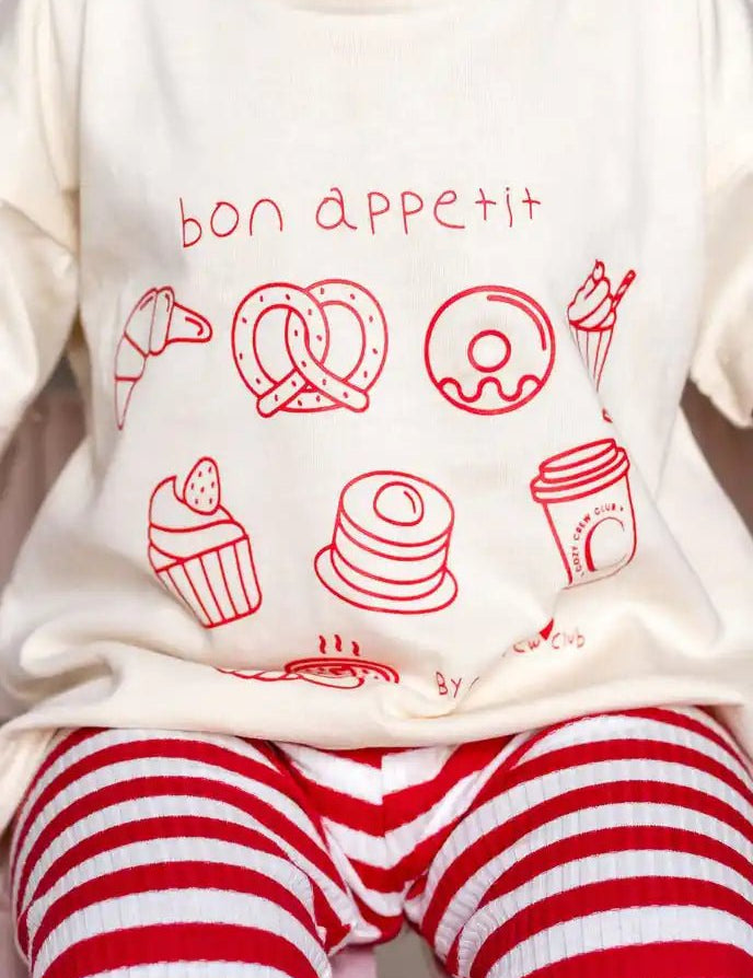 Bon Appetite Cozy Crew Club Tee - Cozy Crew Club