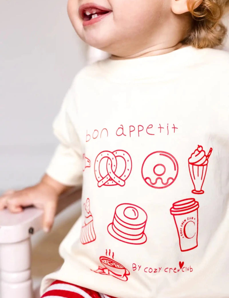 Bon Appetite Cozy Crew Club Tee - Cozy Crew Club