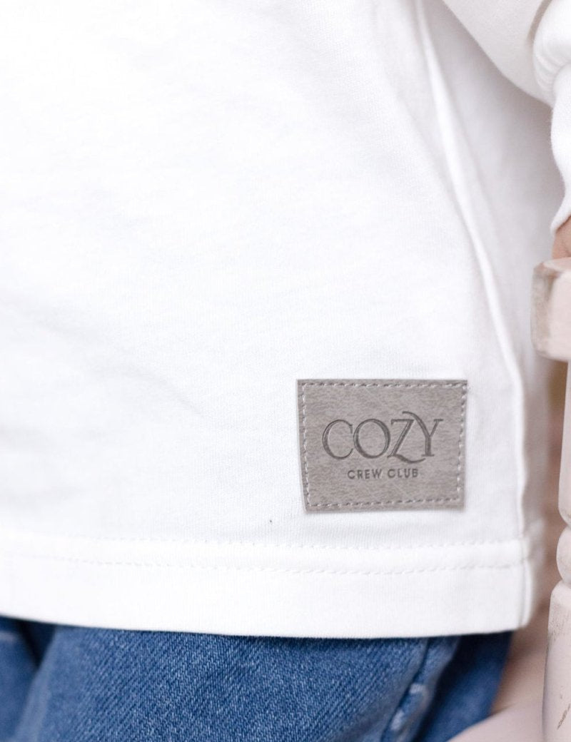Mummy & Daddy Are My Fav Cozy Long Sleeve Tee - Cozy Crew Club