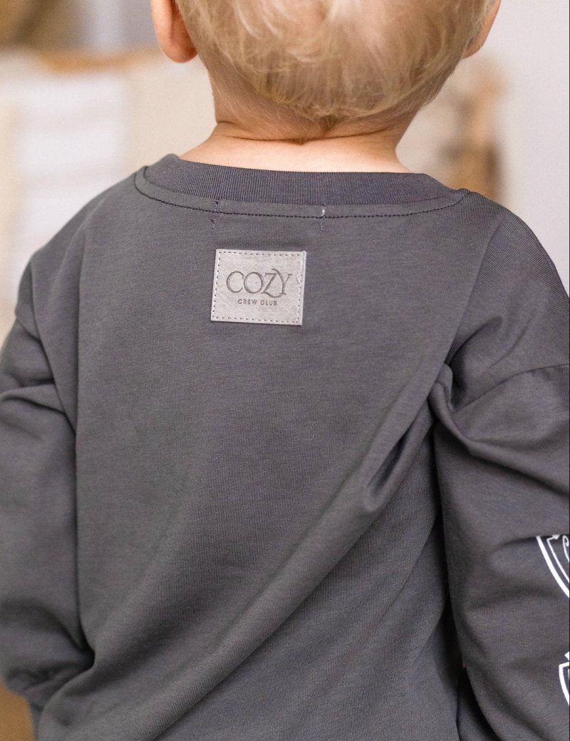 The Beverly Hills Cozy Long Sleeve Tee - Cozy Crew Club