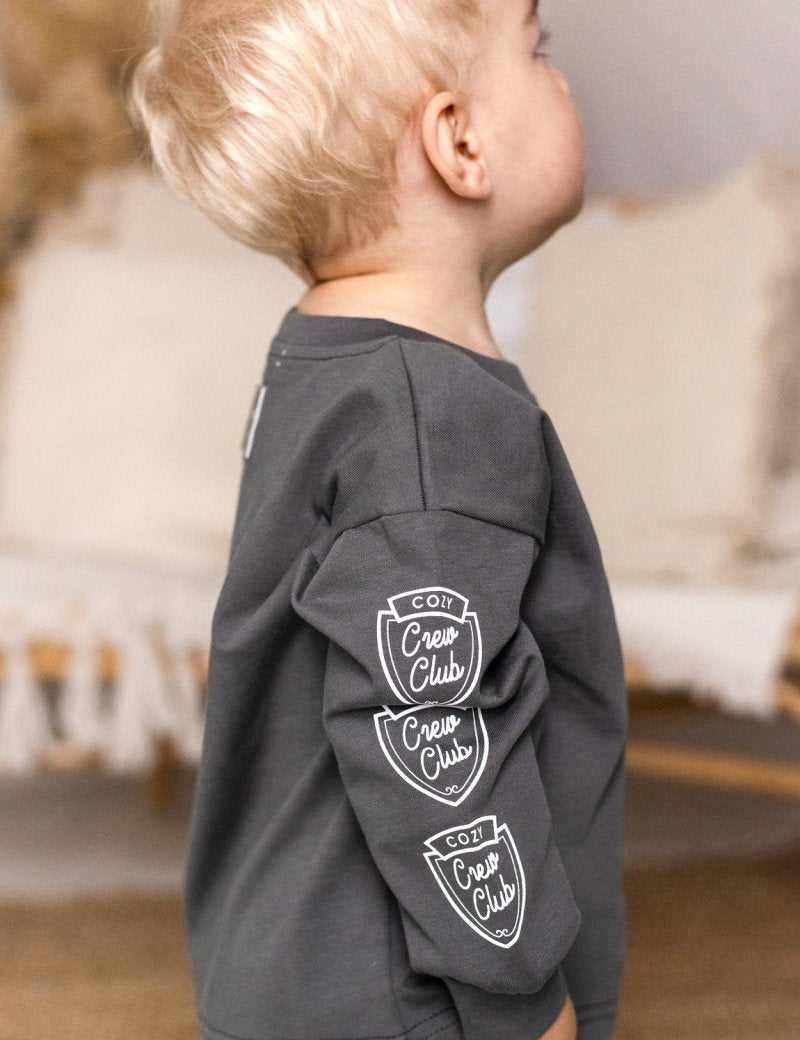 The Beverly Hills Cozy Long Sleeve Tee - Cozy Crew Club