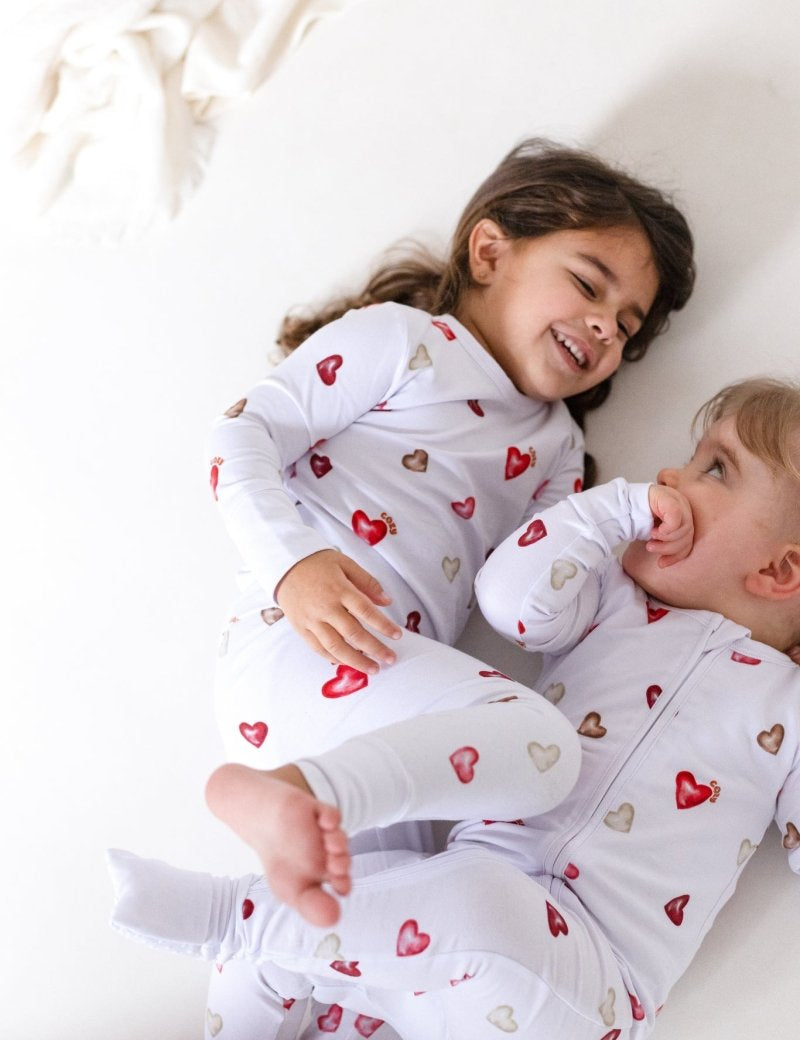 COZY In Love Cotton Zip Sleepsuit One Piece - Cozy Crew Club