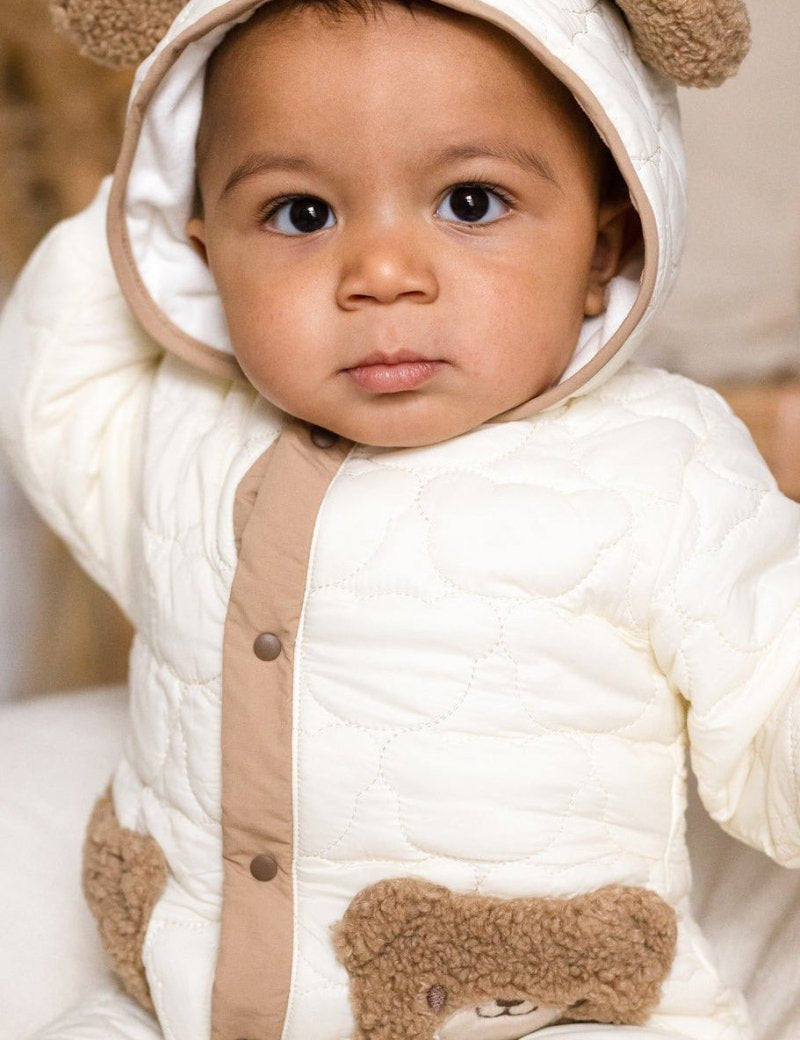 The Friendly Bear Puffer Suit Winter - Cozy Crew Club