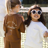 Mini Cozy Crew Resort Club Tee - Snow White