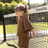Mini Cozy Crew Resort Club Tee - Toffee