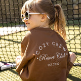 Mini Cozy Crew Resort Club Tee - Toffee