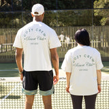 Adult Cozy Crew Resort Club Tee - Ash Grey
