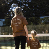 Mini Cozy Crew Resort Club Tee - Toffee