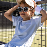 Mini COZY Terry Towelling Tee - Blue