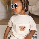 Waffle Bear 2 Piece T-Shirt & Shorts Set