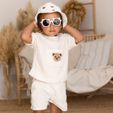 Waffle Bear 2 Piece T-Shirt & Shorts Set