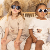 Waffle Bear 2 Piece T-Shirt & Shorts Set