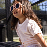 Mini COZY Terry Towelling Tee - Pink