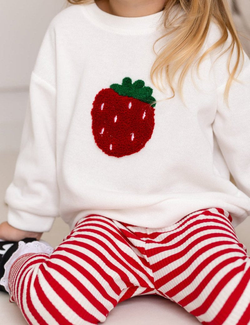 COZY Strawberry | Sweatshirt + Leggings - Cozy Crew Club