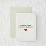 Wishing You A Luxurious Christmas - Gift Card