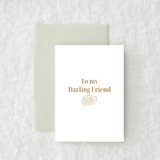 An meinen lieben Freund - Geschenkkarte