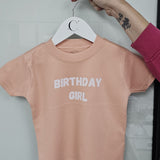 Sample Sale - 1-2yrs pink Birthday Girl T-shirt