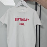 Sample Sale - White Birthday Girl T-shirt