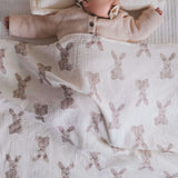 Das Musselin-Wickeltuch „The Bunny“