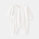 The Angel – Baby-Strampelanzug aus Bouclé mit Wickeldesign