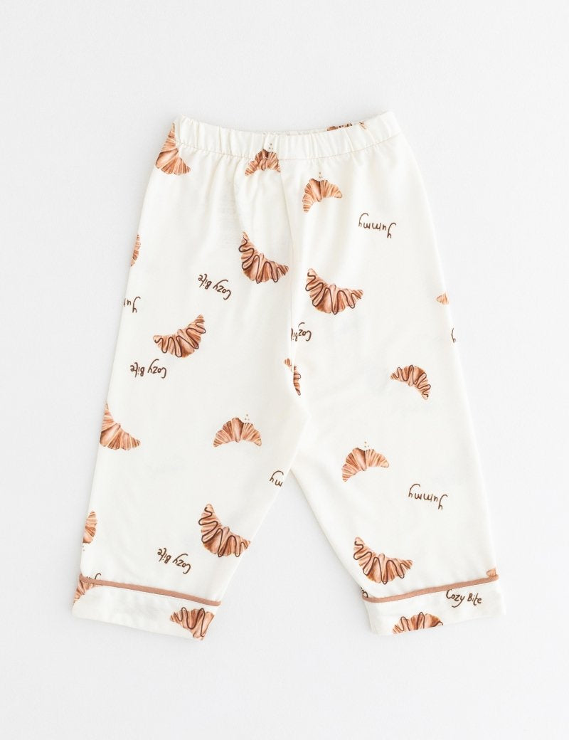 Mini COZY Croissant Club Pyjamas - Cozy Crew Club