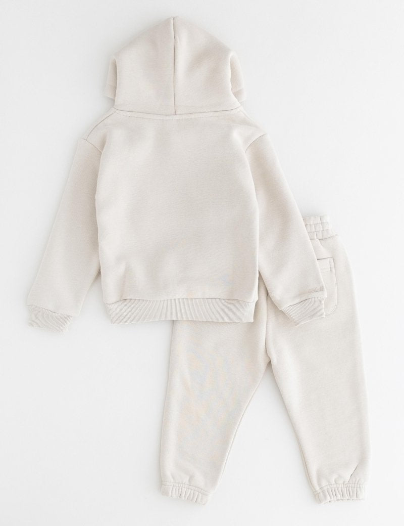 COZY Mini Tracksuit Stone Set - Cozy Crew Club