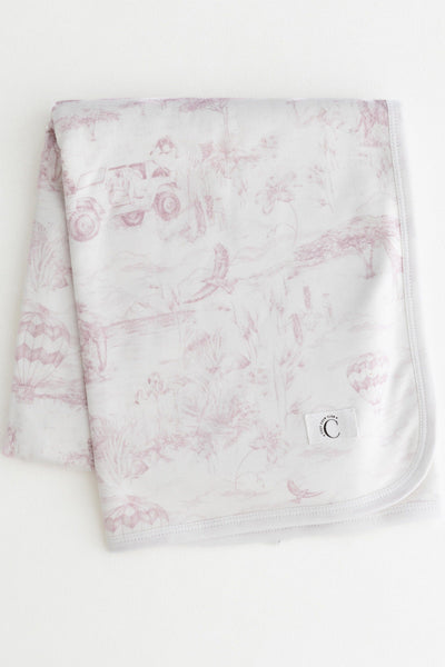 Lyons Den Cozy x Victoria Sanders Double-Layer Blanket – Baby Pink