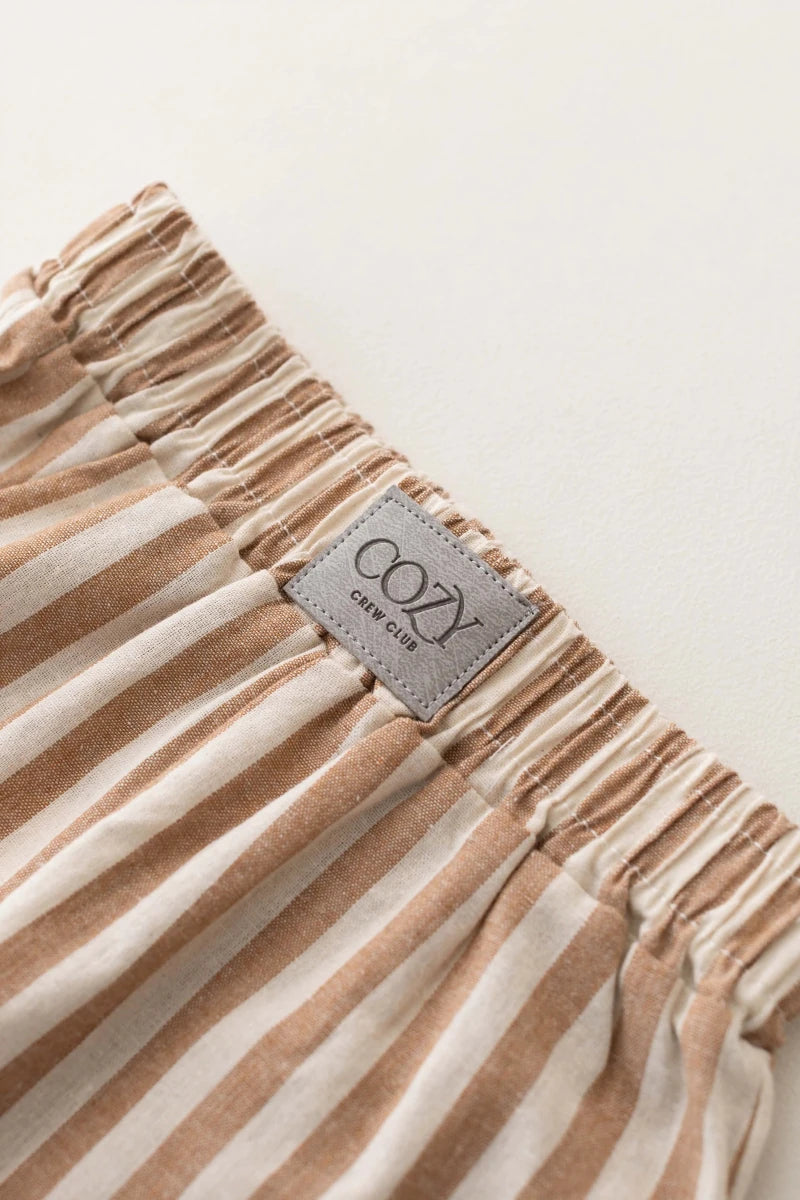 Cozy Crew Club Stripe Pants (Beige) Cozy Crew Club Pants mora-uk.myshopify.com cozy-crew-club-stripe-pants-beige All Products, aw25, BFCM-NEW20, CHILDSPLAY, navy, nonpersonalised, TOPS, ultracozy, whatnot, wholesale, wholesale-int Cozy Crew Club Stripe Pants (Beige) Cozy Crew Club Pants mora-uk.myshopify.com cozy-crew-club-stripe-pants-beige All Products, aw25, BFCM-NEW20, CHILDSPLAY, navy, nonpersonalised, TOPS, ultracozy, whatnot, wholesale, wholesale-int