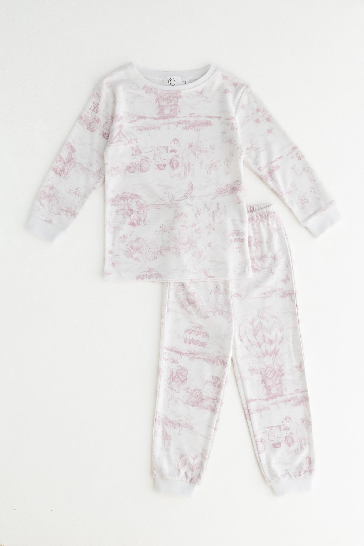 Lyons Den Cozy x Victoria Sanders Pyjamas Baby Pink
