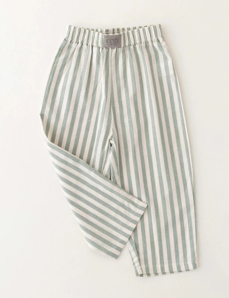 Cozy Crew Club Stripe Pants (Sage) Cozy Crew Club Pants mora-uk.myshopify.com cozy-crew-club-stripe-pants-sage All Products, aw25, BFCM-NEW20, CHILDSPLAY, navy, nonpersonalised, TOPS, ultracozy, whatnot, wholesale, wholesale-int Cozy Crew Club Stripe Pants (Sage) Cozy Crew Club Pants mora-uk.myshopify.com cozy-crew-club-stripe-pants-sage All Products, aw25, BFCM-NEW20, CHILDSPLAY, navy, nonpersonalised, TOPS, ultracozy, whatnot, wholesale, wholesale-int