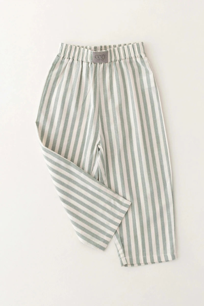 Cozy Crew Club Stripe Pants (Sage) Cozy Crew Club Pants mora-uk.myshopify.com cozy-crew-club-stripe-pants-sage All Products, aw25, BFCM-NEW20, CHILDSPLAY, navy, nonpersonalised, TOPS, ultracozy, whatnot, wholesale, wholesale-int Cozy Crew Club Stripe Pants (Sage) Cozy Crew Club Pants mora-uk.myshopify.com cozy-crew-club-stripe-pants-sage All Products, aw25, BFCM-NEW20, CHILDSPLAY, navy, nonpersonalised, TOPS, ultracozy, whatnot, wholesale, wholesale-int