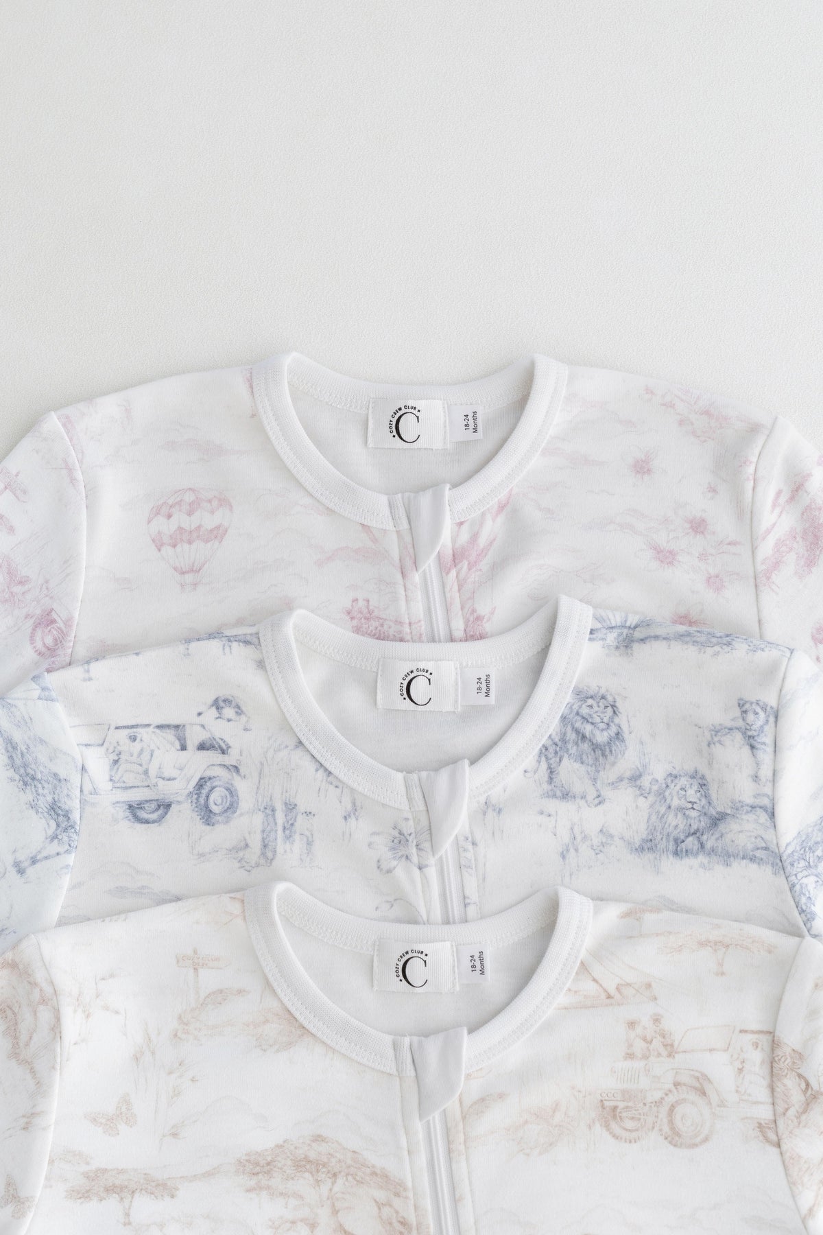Lyons Den Cozy x Victoria Sanders Sleepsuit Baby Pink