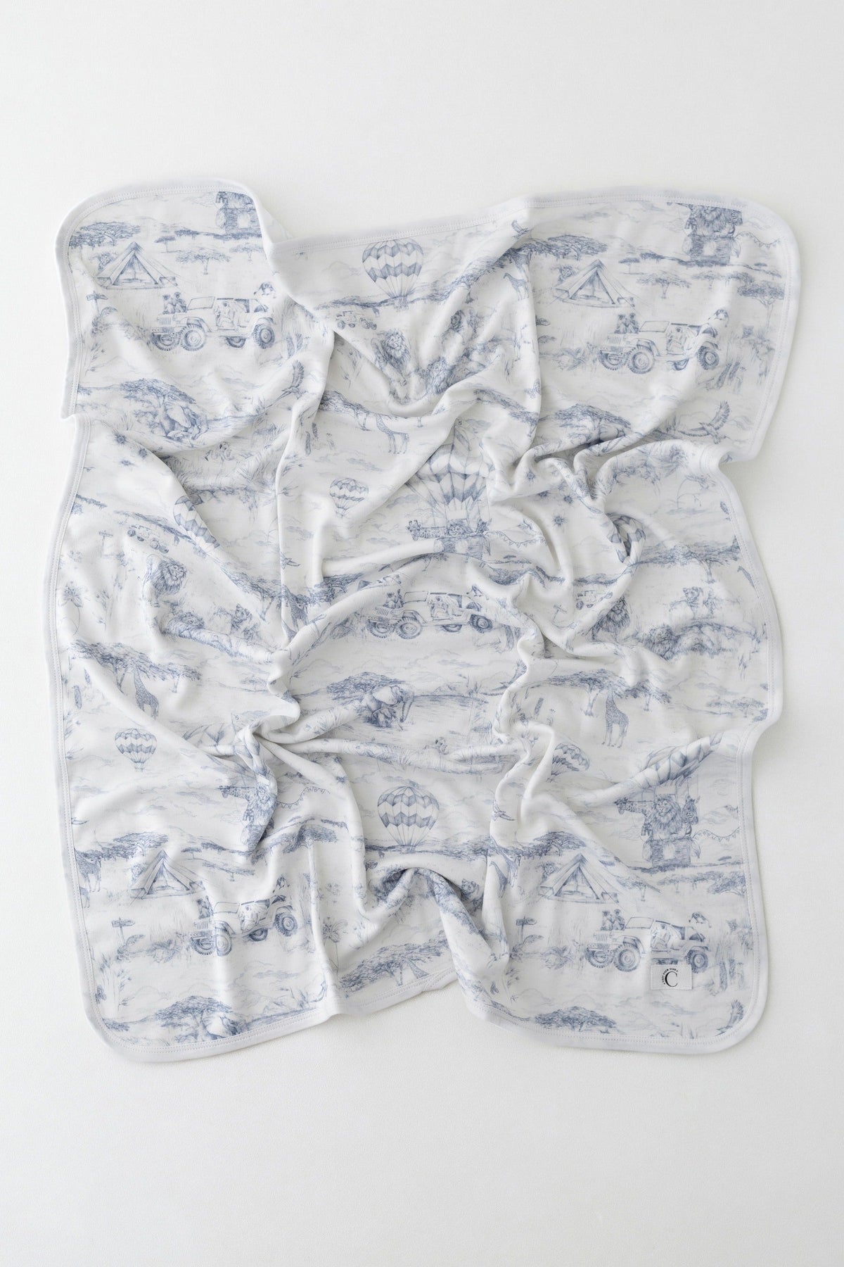 Lyons Den Cozy x Victoria Sanders Double-Layer Blanket – Baby Blue
