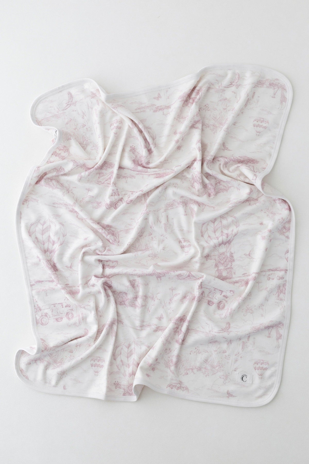 Lyons Den Cozy x Victoria Sanders Double-Layer Blanket – Baby Pink