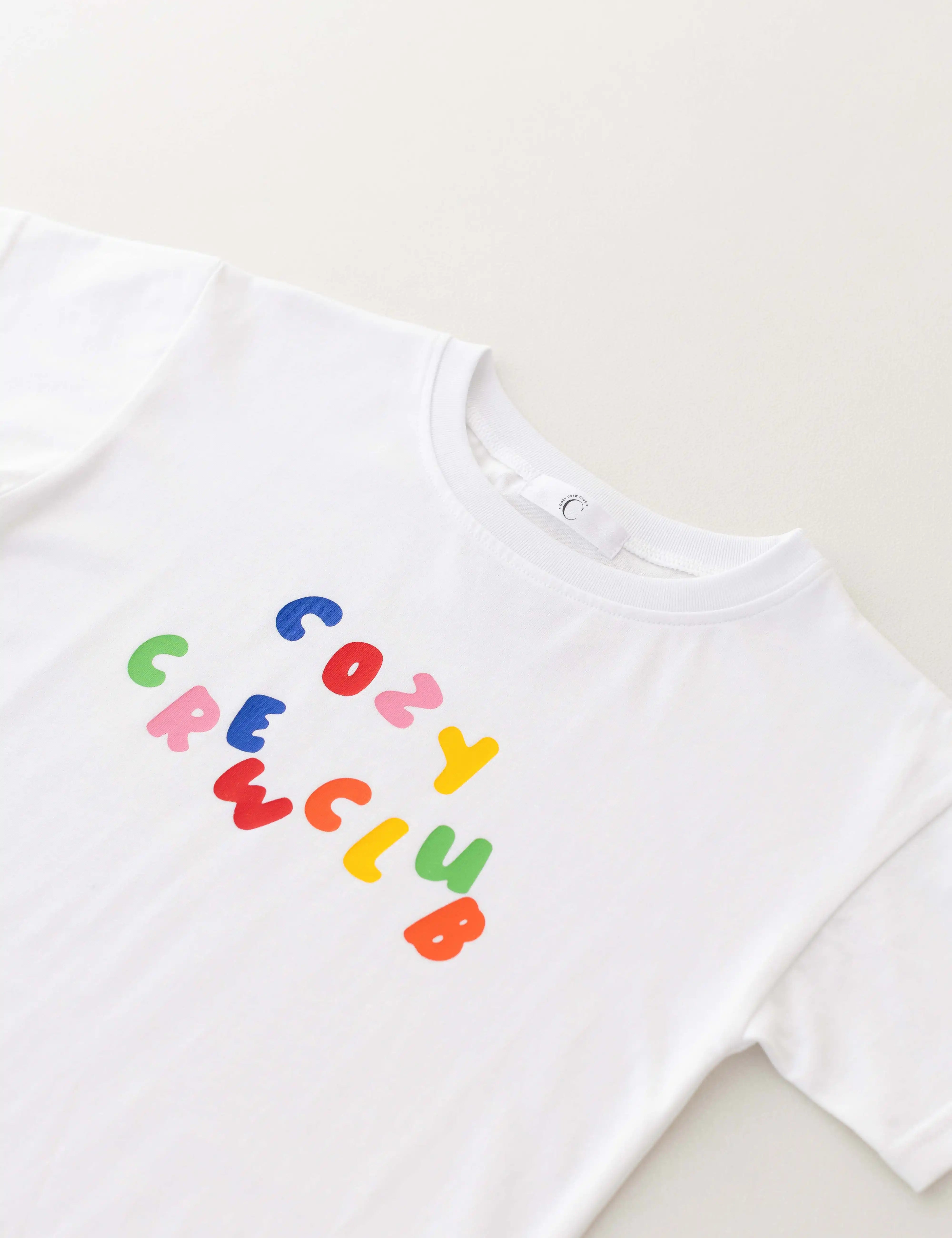 Cozy Crew Club 90's Colour Graphic Tee Cozy Crew Club T-Shirts mora-uk.myshopify.com cozy-crew-club-90s-colour-graphic-tee All Products, aw25, BFCM-NEW20, CHILDSPLAY, navy, nonpersonalised, TOPS, ultracozy, whatnot, wholesale, wholesale-int Cozy Crew Club 90's Colour Graphic Tee Cozy Crew Club T-Shirts mora-uk.myshopify.com cozy-crew-club-90s-colour-graphic-tee All Products, aw25, BFCM-NEW20, CHILDSPLAY, navy, nonpersonalised, TOPS, ultracozy, whatnot, wholesale, wholesale-int