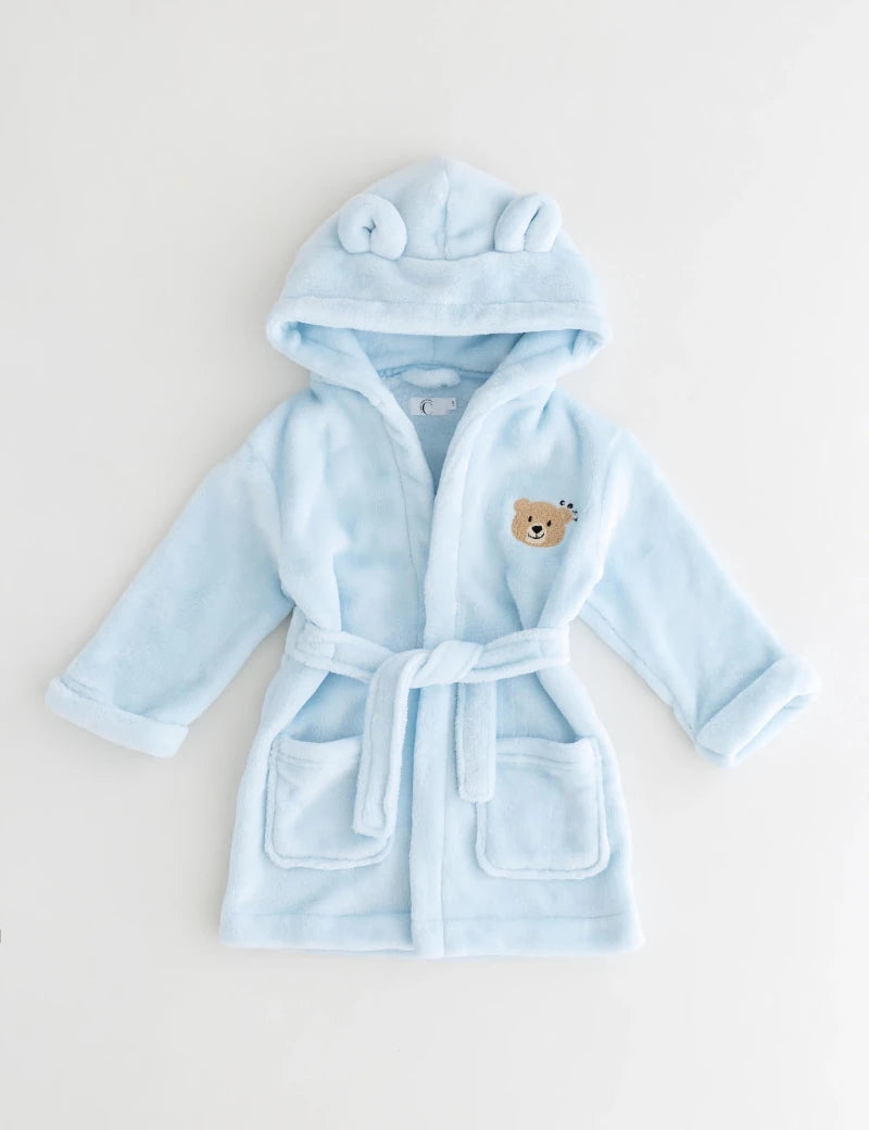 COZY Bear Hooded Dressing Gown Bear Ears - Blue Cozy Crew Club Dressing Gown mora-uk.myshopify.com cozy-bear-hooded-dressing-gown-bear-ears-blue baby, bath, bathrobe, bear, dressing gown, hooded, new in, personalise, soft, zero COZY Bear Hooded Dressing Gown Bear Ears - Blue Cozy Crew Club Dressing Gown mora-uk.myshopify.com cozy-bear-hooded-dressing-gown-bear-ears-blue baby, bath, bathrobe, bear, dressing gown, hooded, new in, personalise, soft, zero