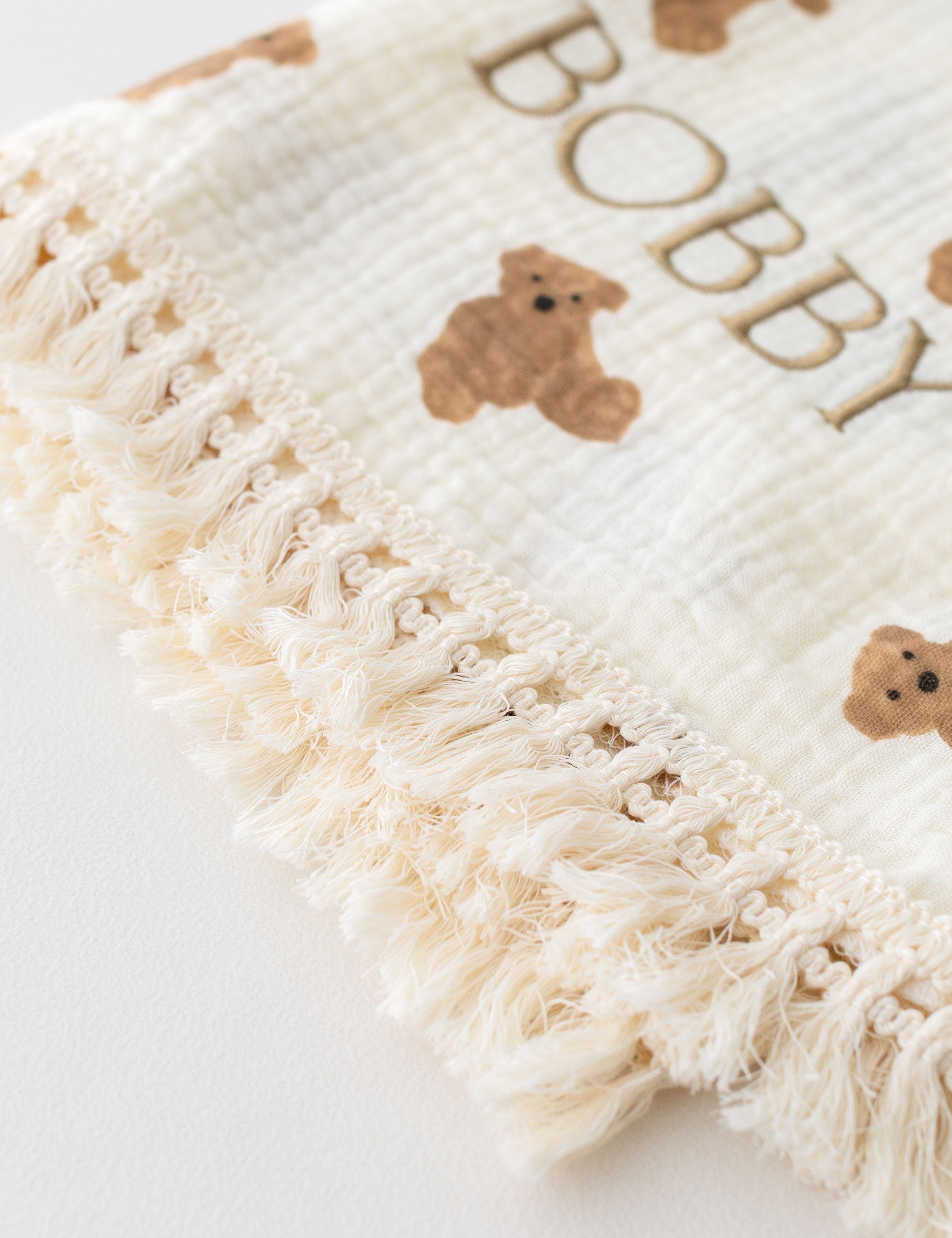 The Bear Muslin Frill Blanket Swaddle Cozy Crew Club Blankets mora-uk.myshopify.com the-bear-muslin-frill-blanket-swaddle 20off, _upsell_bear-2-piece-t-shirt-shorts-set, allproducts, baby, bear, bear blanket, BFCM-30, BFCM20, BFMC-20, birthday, blanket, china, CHRISTMAS20, elena, embroidery, https://www.alibaba.com/product-detail/INS-Hot-Cute-Brown-Teddy-Bear_1600268157470.html, LINECARD, muslin, new in, PADDY10, personalise, soft, swaddle, whatnot, WINTER20