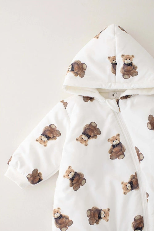 The Bear Puffer Suit with Hood - Cozy Crew Club
