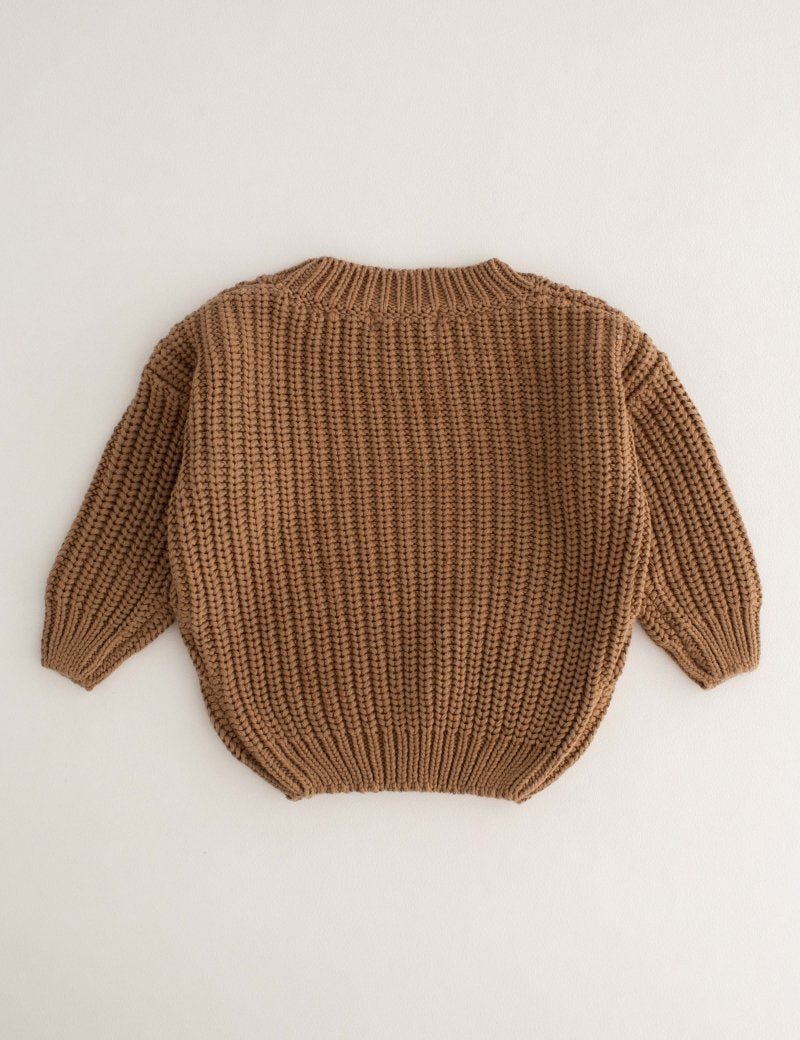 COZY Chunky Sweater | Toffee - Cozy Crew Club