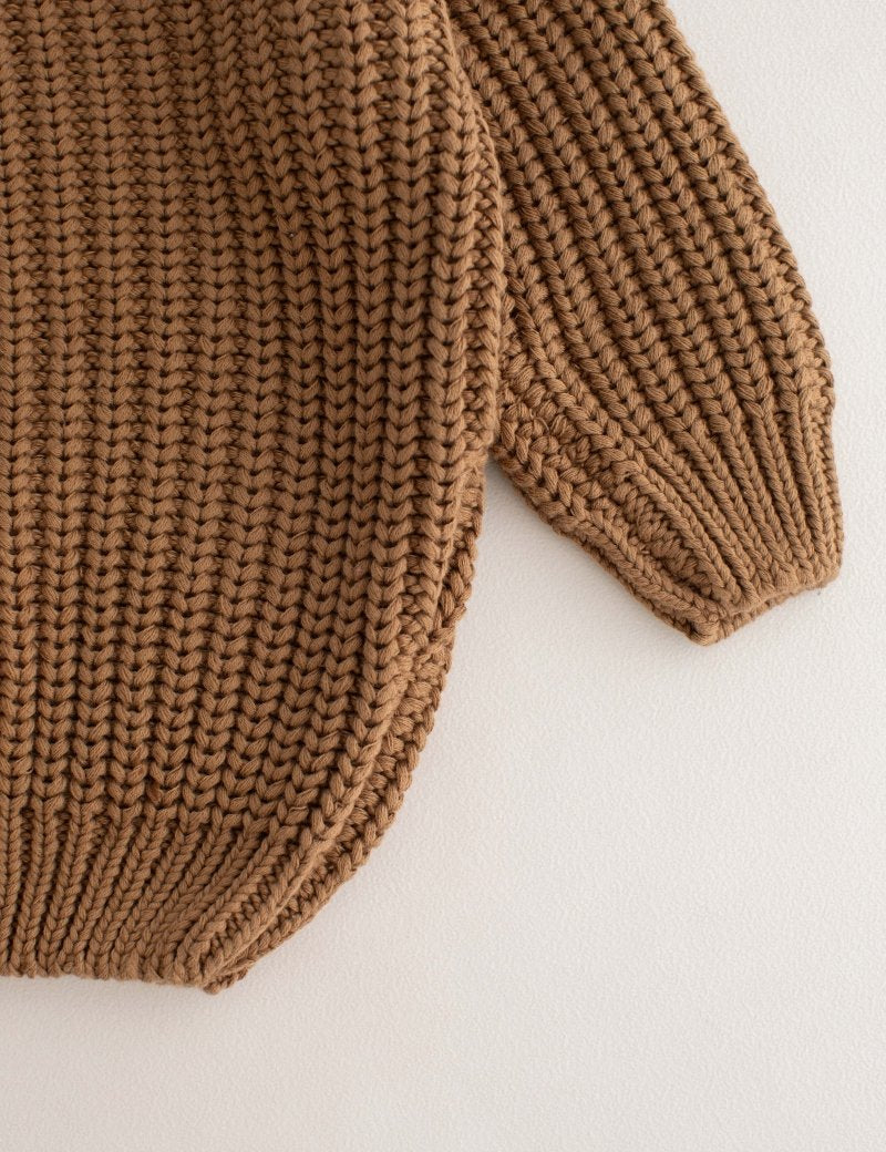 COZY Chunky Sweater | Toffee - Cozy Crew Club