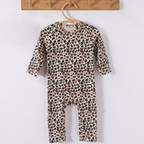 Little Wild One – Leopard Print Baby Romper