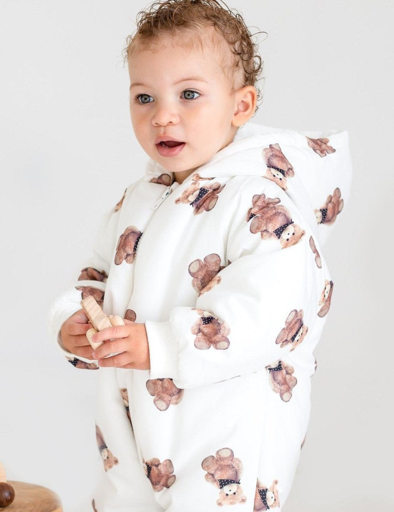 The Bear Puffer Suit with Hood - Cozy Crew Club