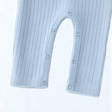 Knitted Bow Frill Romper