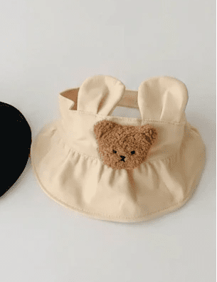 The Bear Visor Hat For Little Heads - Cozy Crew Club