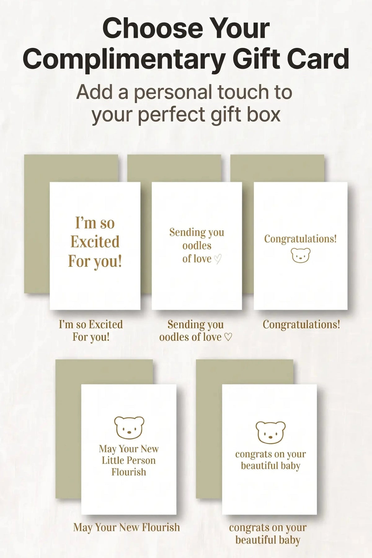 The VIP Cozy Boucle Baby Bear Personalised Gift Box
