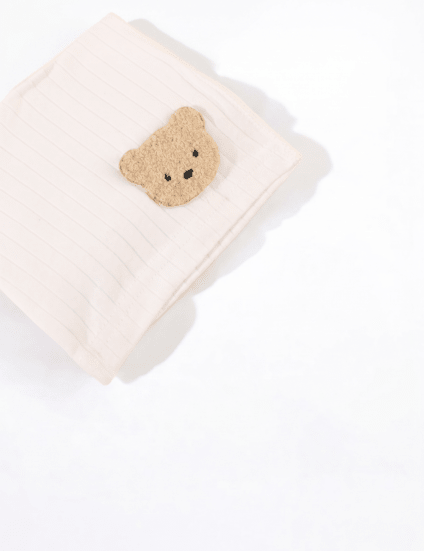 Boucle Bear Hat Super Soft Ribbed - Cozy Crew Club