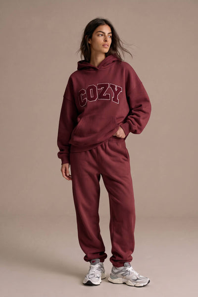Sweat à capuche surdimensionné pour adulte COZY