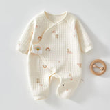 The Rainbow Boucle Wrap Baby Grow Romper