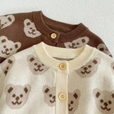 Cardigan Ours COZY Crème